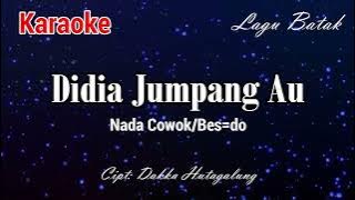 Karaoke : Didia Jumpang au (Nada Cowok)