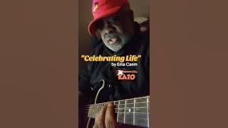 Playing my guitar and singing “Celebrating Life” by Ema Caem 🎸