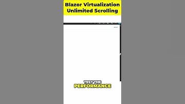 SHOCKING Blazor Virtualization TRUTH for Unlimited Data!