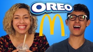 McDonald's Oreo Frappe Taste Test