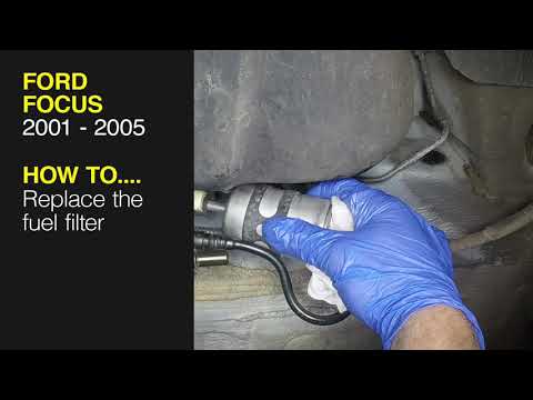 Ford Focus (2001 - 2005) - Fuel filter renewal - YouTube