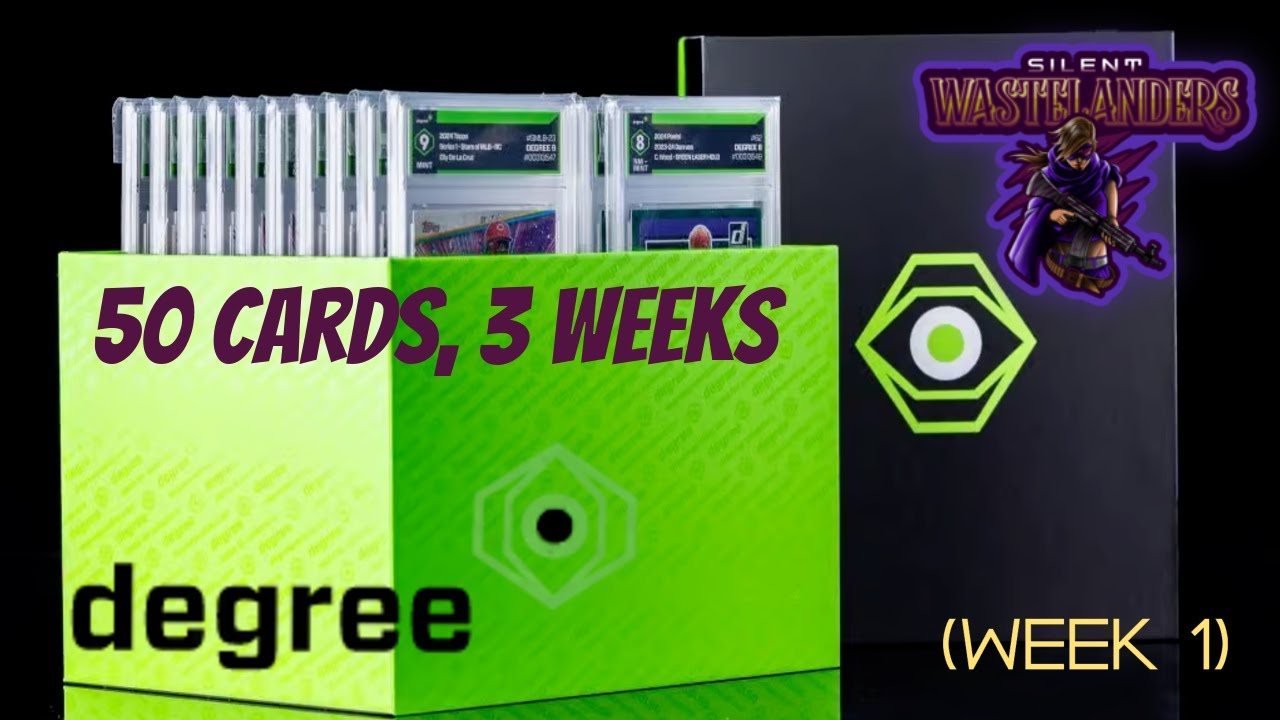 degree graded cards 50 Cards, 3 Weeks Degree card grading service review