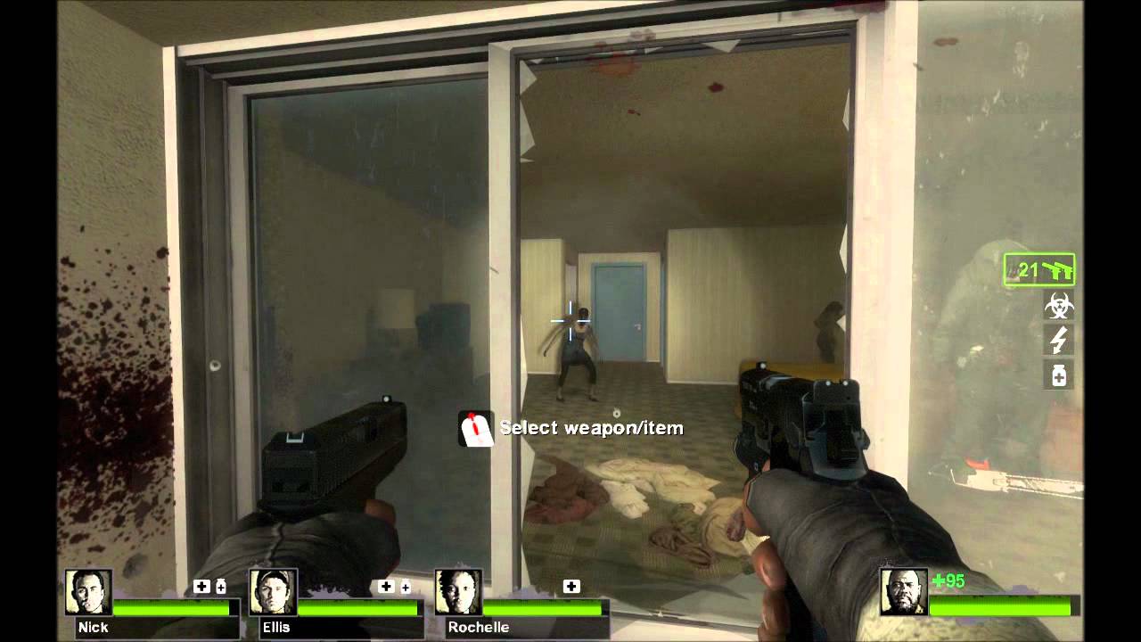 Left 4 Dead 2 w/Spiritfudge - Dead Center - Hotel (Mission 1 Ep.1)