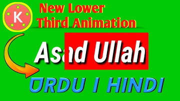 How to create a MOTION GRAPHICS TEXT REVEALS in Kinemaster  Kinemaster Tutorials | Asad Video Editor