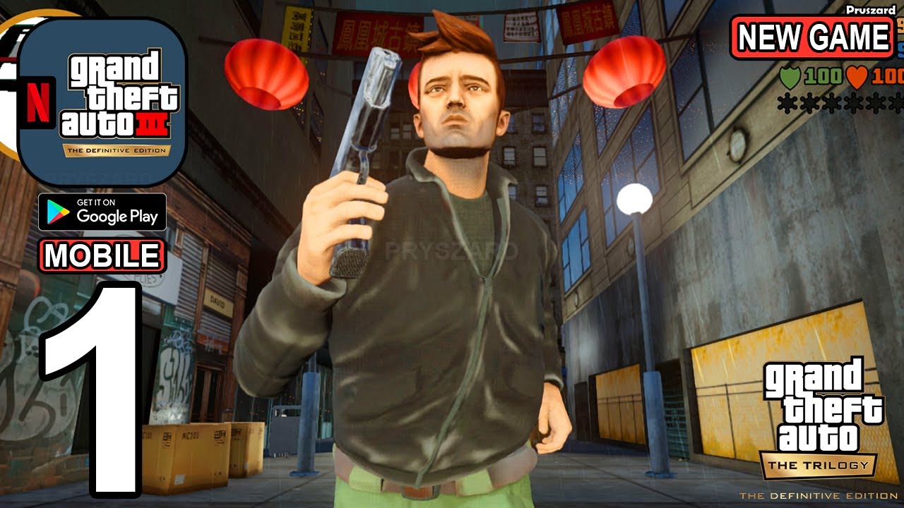 GTA III The Definitive Edition Mobile (GTA 3 Netflix) - Gameplay Walkthrough Part 1 (iOS, Android)