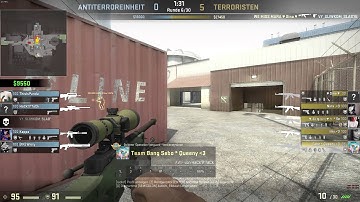 CS:GO - AWP Wallbang on Nuke