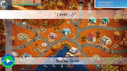 Rescue Team 4 walkthrough - Level 27