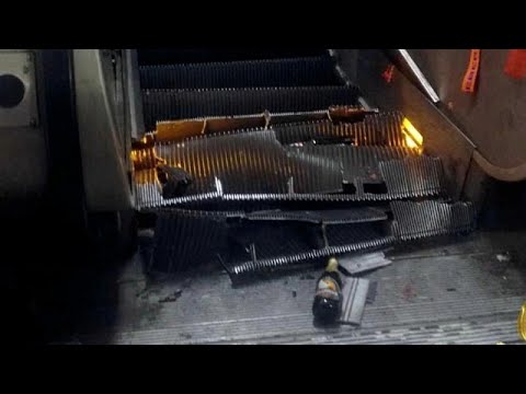 Vídeo: Una Escalera Mecánica En Una Estación De Metro De Roma Se Salió De Control, Hiriendo A Docenas