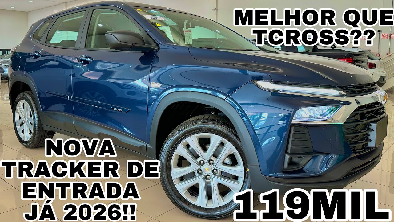 Nova Track NOVA CHEVROLET TRACKER AT 2026 EM DETALHES | CHEGOU COM VÁRIAS MUDANÇAS ...