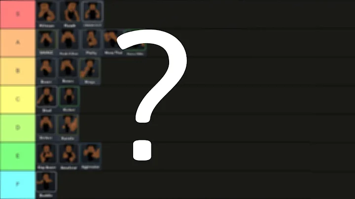 Style Tier List in Roblox fight in a school (New 2025)