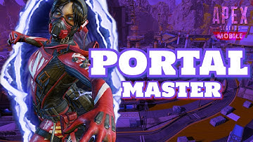 HOW TO use WRAITHS PORTAL in Apex Legends Mobile gameplay! 🧙🏾‍♂️