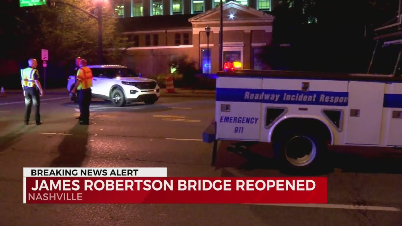 James Robertson Bridge reopened