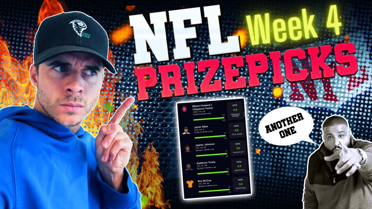 Best PrizePicks NFL Week 4 Best NFL Player Props For NFL Week 4 NFL nfl-week-4-best-bets
