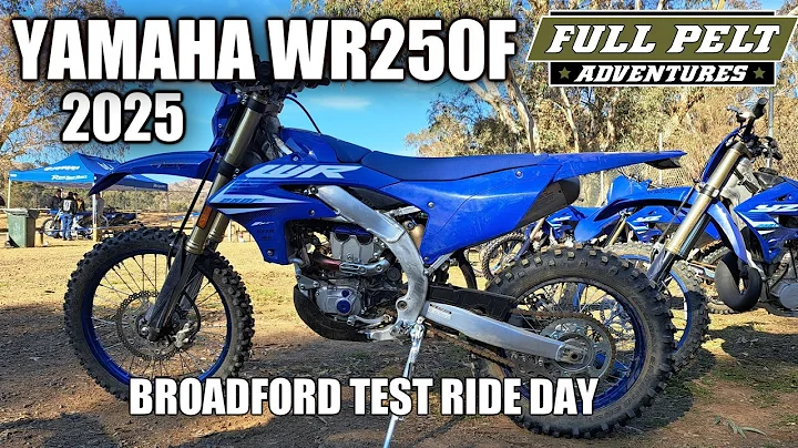 YAMAHA 2025 WR250F Test Ride