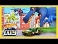 Terror T-Rex! | Hot Wheels City: Temporada 3 | Episodio 4