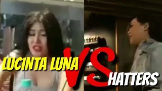 Lucinta luna VS hatters || kok plontos yak ??!!!!