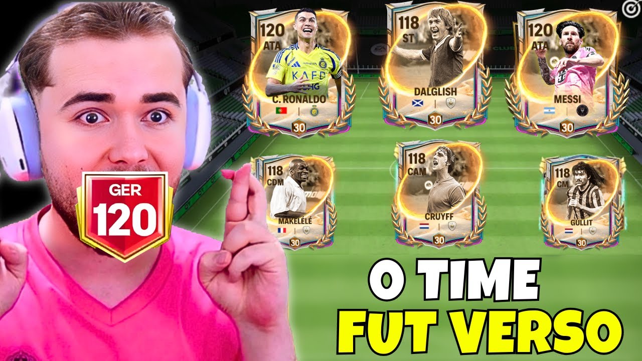 o FIM do EVENTO FUT VERSO (TIME de GER MÁXIMO)