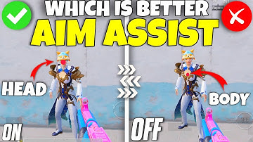 Bgmi Aim Assist ON vs Aim Assist OFF | What