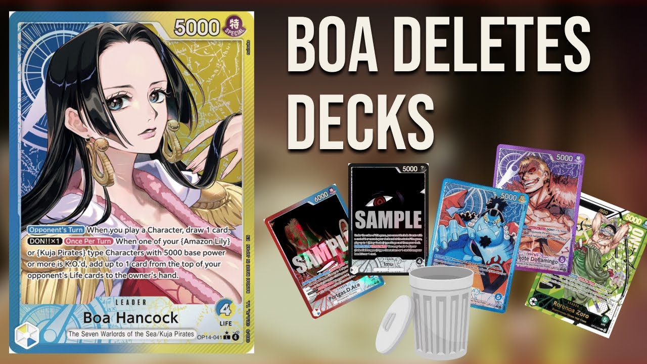 one piece tcg boa hancock deck - - ST03 2025Centering Grade 9.5Corners Grade 10.0Edges Grade 10.0Surface Grade 10.0Autograph Grade Not Available One Piece 2025 Promos OP07051