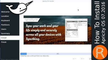 How To Install Apricity OS 07.2016
