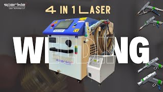 4 In 1 Fiber Laser Welding Machine | Cutting Machine | Remote Cleaning Machine | Seam Cleaning