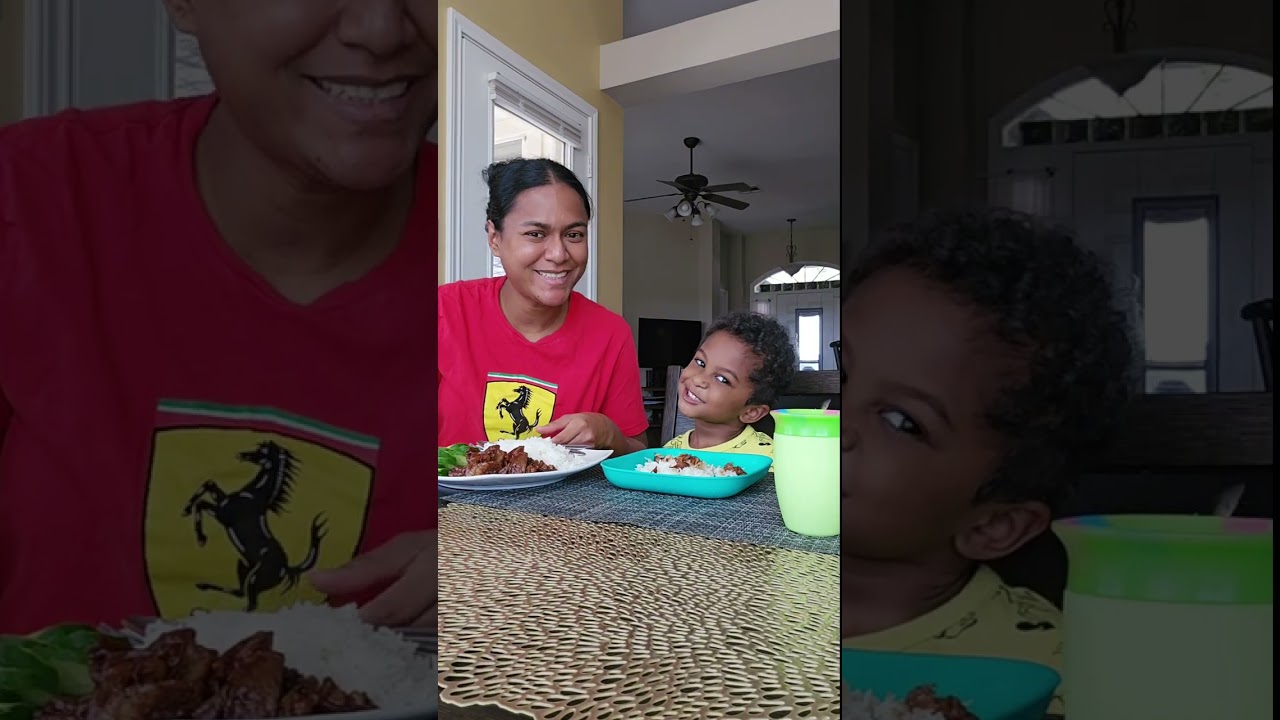 My child asked for extra rice.