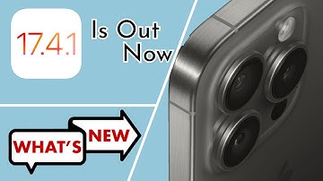 iOS 17.4.1 Is Out | Security And Bug Fixes Update |