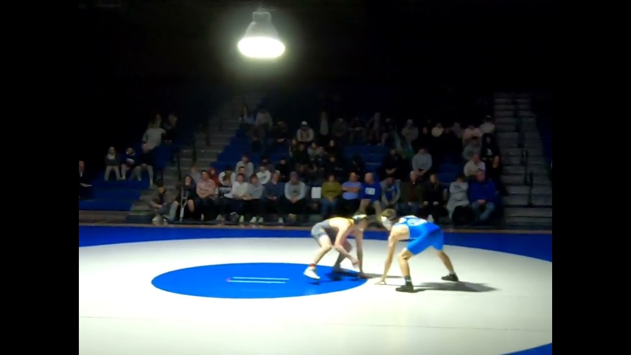 Jack Richardson - JWU 14 vs  Ryan Datz - TCNJ 3  rare battle of first years 12/8/2023