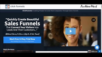 Click Funnels - Intro Video Tutorial