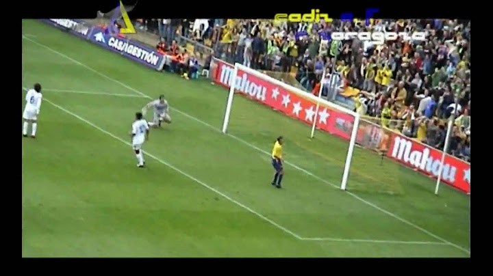 Cádiz CF -  Real Zaragoza [Temporada 2005/2006]