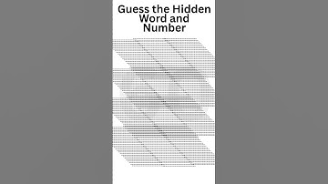 Guess the Hidden Number | ILLUSION TEST