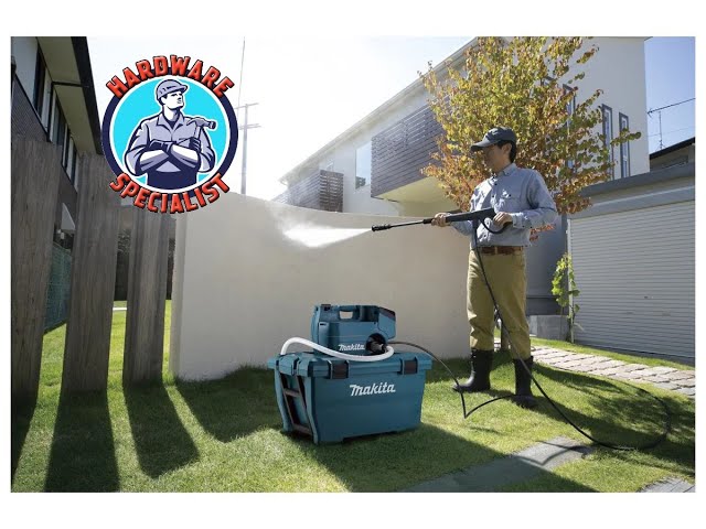 MAKITA idropulitrice a batteria 18vX2 brushless 50 litri 80bar DHW080ZK -  Soligon