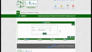 ecourt and efiling software demo library panel