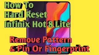 Infinix Hot 8 Lite Hard Reset Factory Reset 100% Easy Infinix Hot 8 Lite Hard Reset Factory Reset 100% Easy
