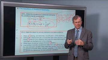 8.3 The Equations of Rotational Kinematics