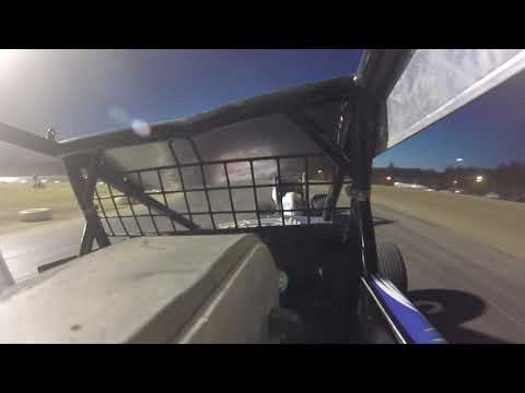 grand rapids speedway 6-17-21 non-wing sprint car feature onboard with Chris Lewis of F.B.M.S