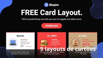 9 layouts de cartões criados com linhas aninhadas e grupos de módulos do Divi 5