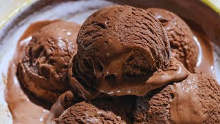 No Whipping Cream Easy Chocolate Ice Cream Recipe | 4 Ingredient Icecream | Vanilla ice cream