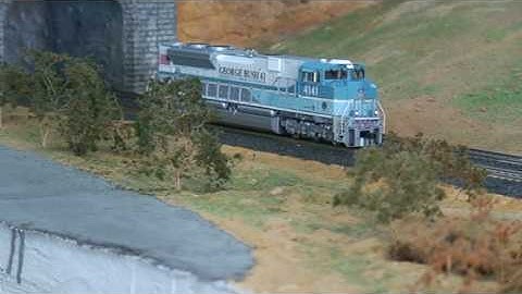 4141 GEORGE H BUSH SD70ACe MTH H0 SCALE PROTO SOUND 3