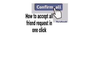 How to accept all facebook friend request at once,  accept all fb request at one click