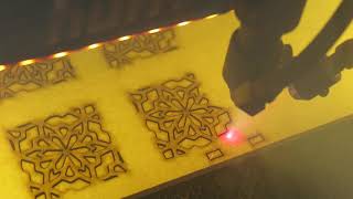 Cutting MDF for the Polygonia Cube