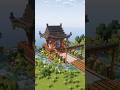 和風建築の基礎が詰まった簡単な神社を建築!? #マイクラ建築 #マイクラ #minecraft #shorts
