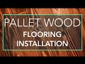 Installing Recycled Pallet Wood Flooring in Our RV