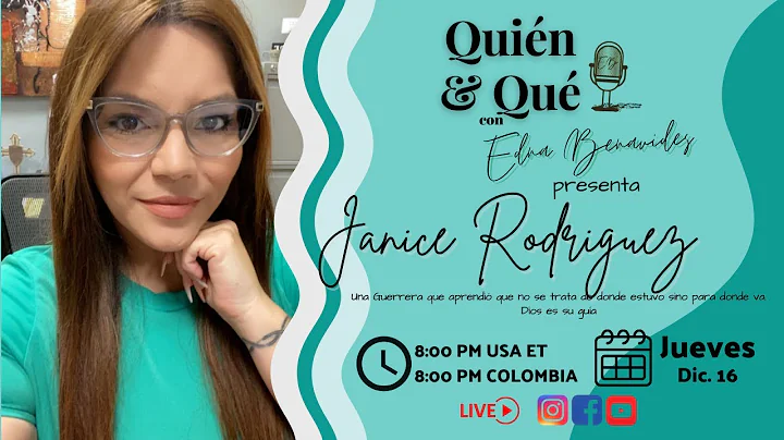 Janice Rodriguez - Palabras de Guerrera
