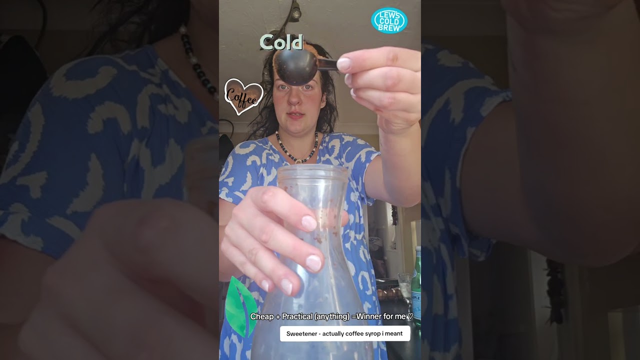 Eyeballing  Cold brew coffee recipe  