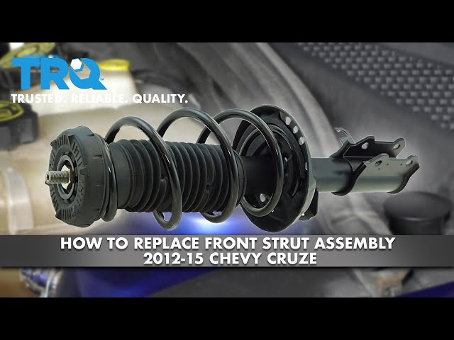 How to Replace Front Strut Assembly 2012-15 Chevy Cruze - YouTube