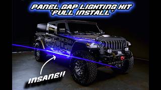 Jeep Gladiator LED Accent Lighting | ORACLE Panel Gap Light Kit Install @ORACLElights