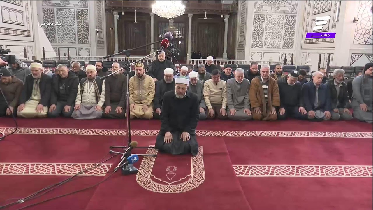 🟣مباشر | أذان الفجر من الجامع الأموي بدمشق #السورية