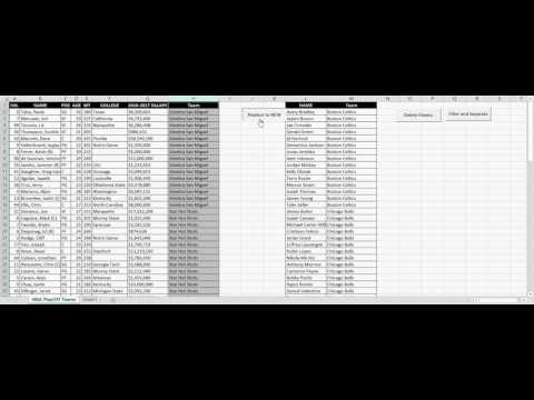 Automate Find & Replace of MS Excel