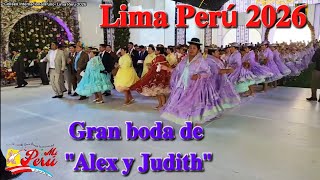 BANDA MI PERÚ - 𝐆𝐫𝐚𝐧 𝐛𝐨𝐝𝐚 𝐝𝐞 𝐀𝐥𝐞𝐱 𝐲 𝐉𝐮𝐝𝐢𝐭𝐡 COLISEO INTERNACIONAL PUNO LIMA PERÚ 2026 ESTILO YUNGUYO 